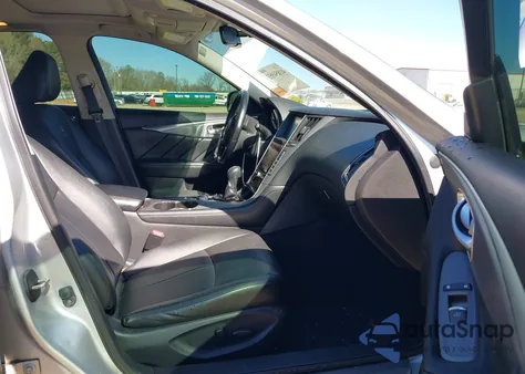 2014 Infiniti Q50 z USA, uszkodzony, nr VIN JN1BV7AR2EM699697